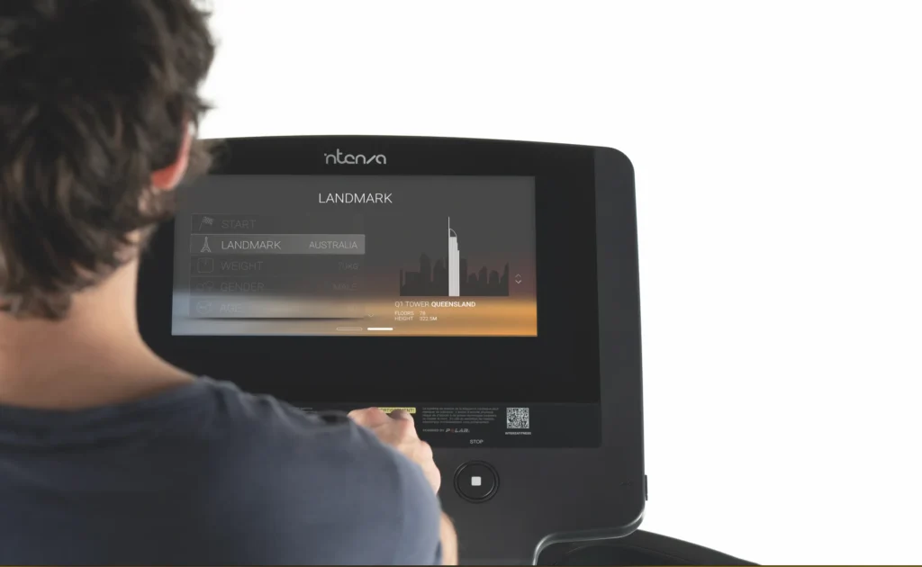 Intenza Escalate Stairclimber User Landmark Program